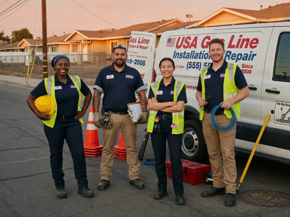 Gas Line Installation company in Pomaria, SC
